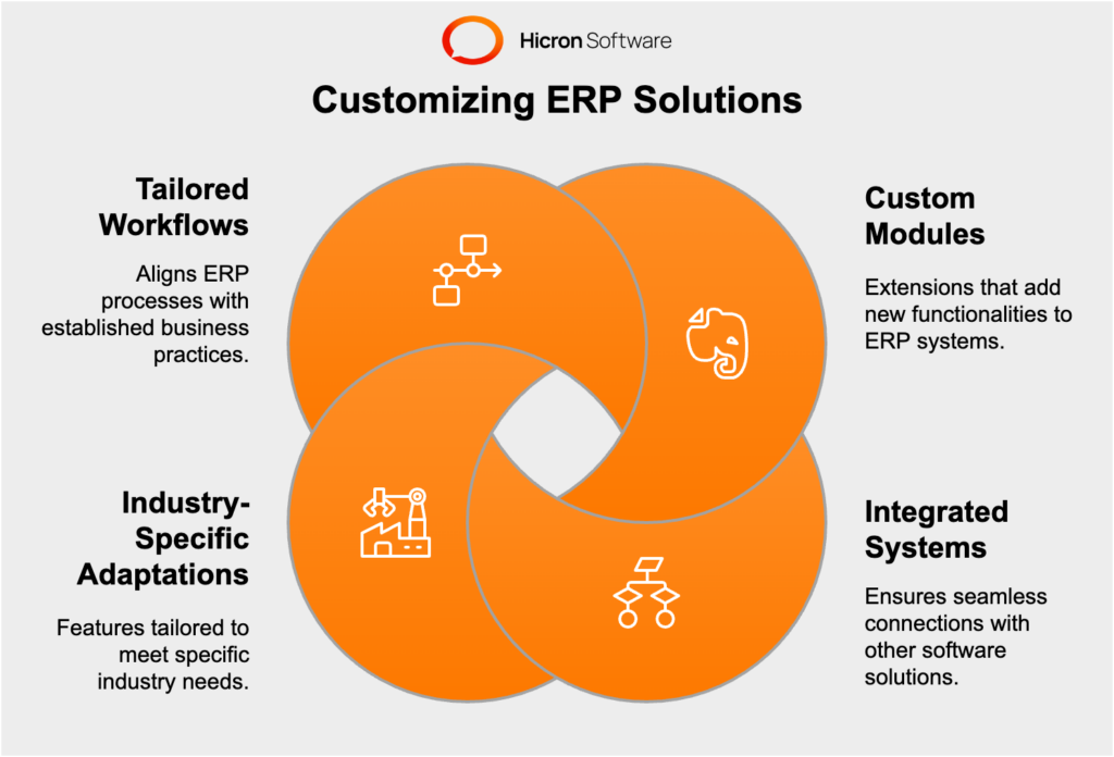 Types of Customizations in ERP Solutions