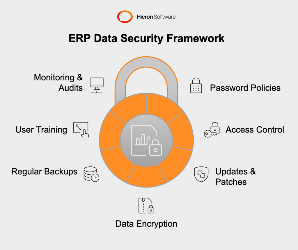 How Can I Ensure Data Security in My ERP System?