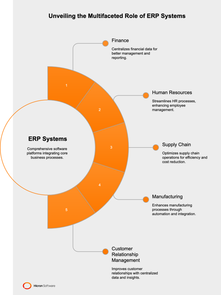 The Multifaceted Role of ERP Systems