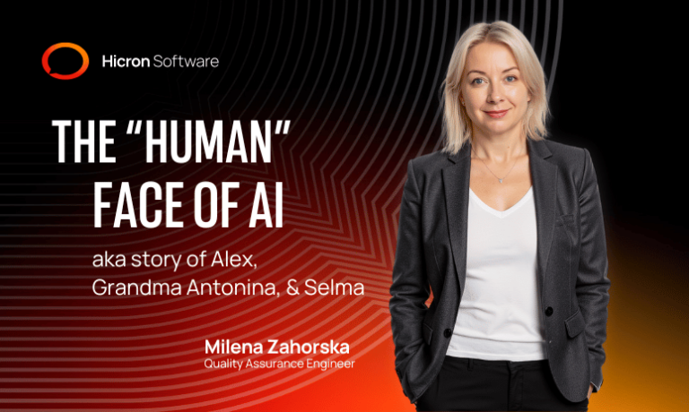 The “Human” Face of AI, aka Story of Alex, Grandma Antonina, & Selma