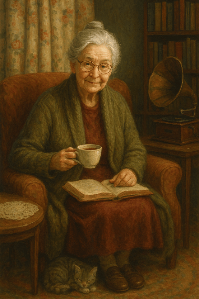 Grandma Antonina, the human face of AI