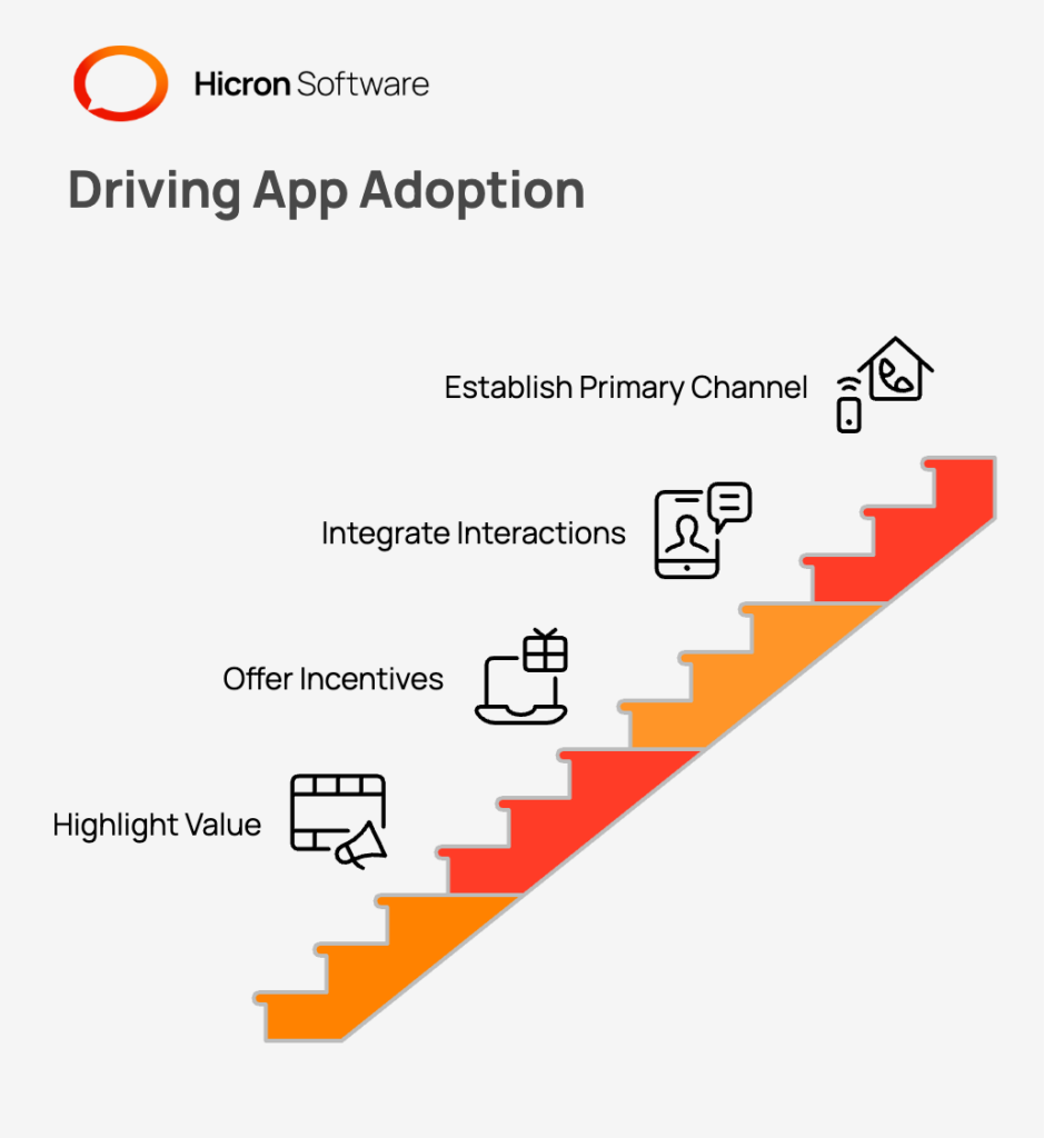 Developing a great insurance mobile app is only half the task; promoting app adoption is equally important. Insurance companies must clearly communicate the app’s value to their insurance customers. This includes marketing campaigns that highlight key features and benefits, such as the convenience of managing policy information on the go or the potential to earn discounts through telematics programs. Offering a small incentive for the first download or login can also be an effective tactic to get new customers on board.