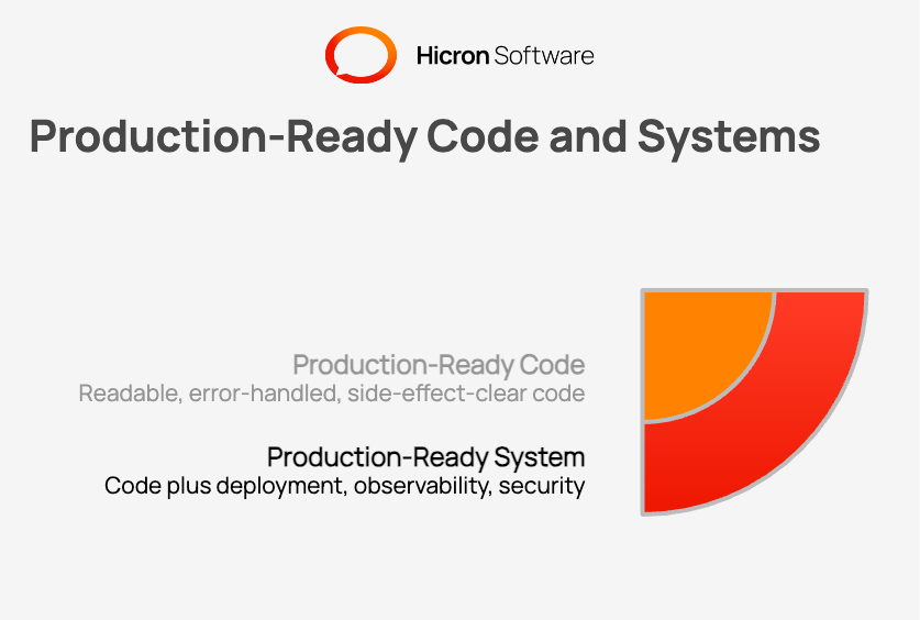 Code ready vs. system ready